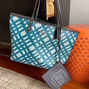 Reversible Coach City Tote